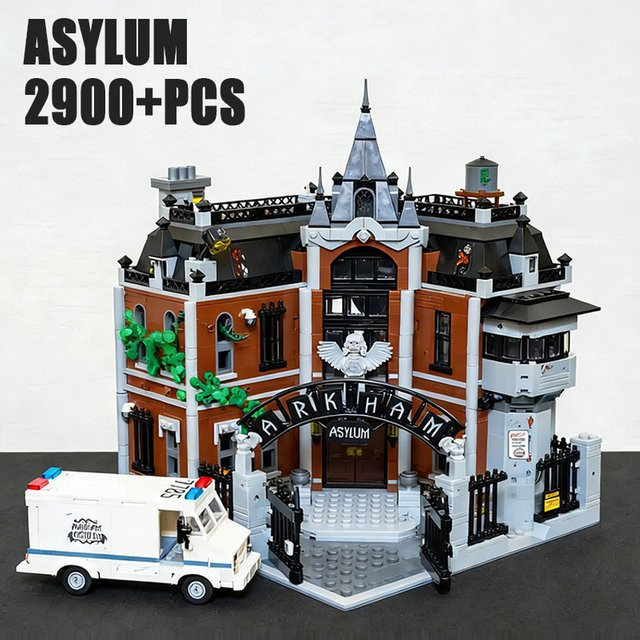 ASYLUM Bausteine MOC Film-Straßenansicht Modell-Spielzeug, 2900 Teile - Bild 1