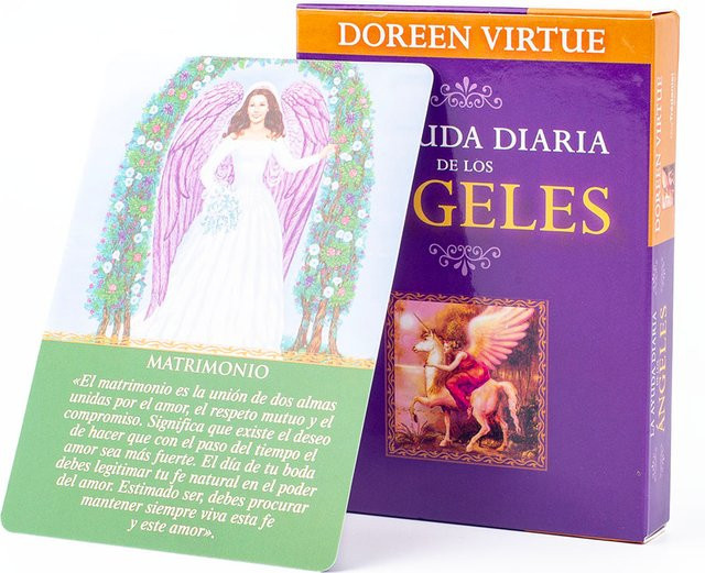 Your Angels Oracle, Tarot-Brettspiel, Spanische Version, 44-Karten-Deck - Bild 1
