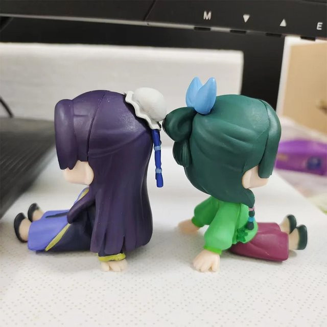 Bandai Anime-Figur The Apothecary Diaries Maomao und Jinshi Sitzendes Modell, Multicolor, Höhe: 6 cm - Bild 1