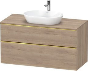 Duravit Waschtischunterschrank D-Neo in Braun, Wandhängend, Modern, Matt - Bild 1