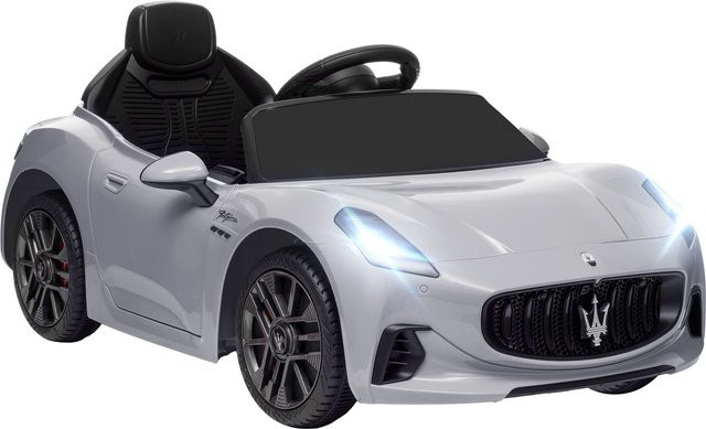 AIYAPLAY Maserati Gran Turismo Folgore Kinder-Elektroauto Grau ab 3 Jahre - Bild 1