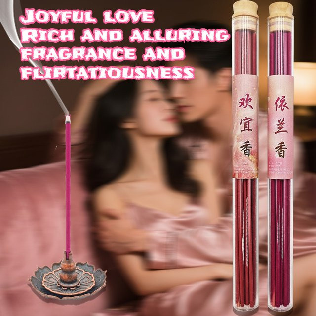 CANYAN Ylang-Ylang Duftstäbchen für Innenräume, Pink, Orientalischer Duft für Aromatherapie - Bild 1
