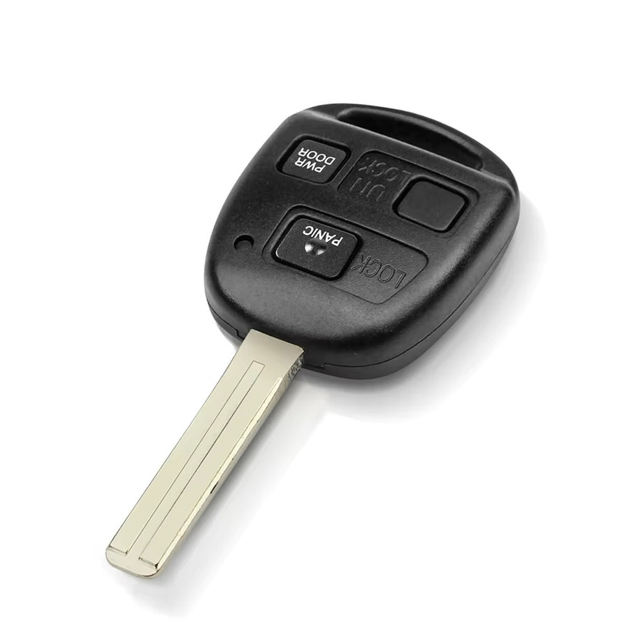 KEYYOU Auto Schlüssel 314,4 MHz 4D67/68 Chip TOY40 für Lexus RX330 RX350 RX400H LS430 ES330 SC430, Farbe: Schwarz - Bild 2