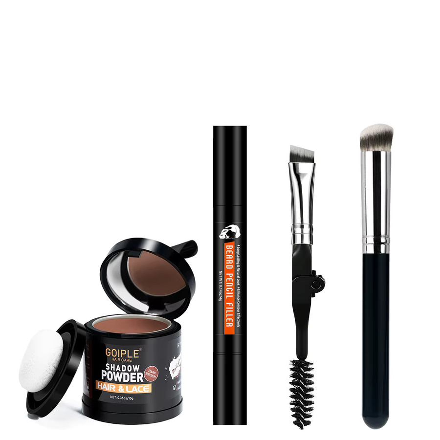 GOIPLE Haarlinienpuder, Dark-Brown, Unisex - Bild 6