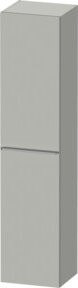 Duravit Hochschrank D-Neo in Grau Matt mit 1 Tür und 5 Einlegeböden, B/T/H: 40 x 36 x 176 cm - Bild 1