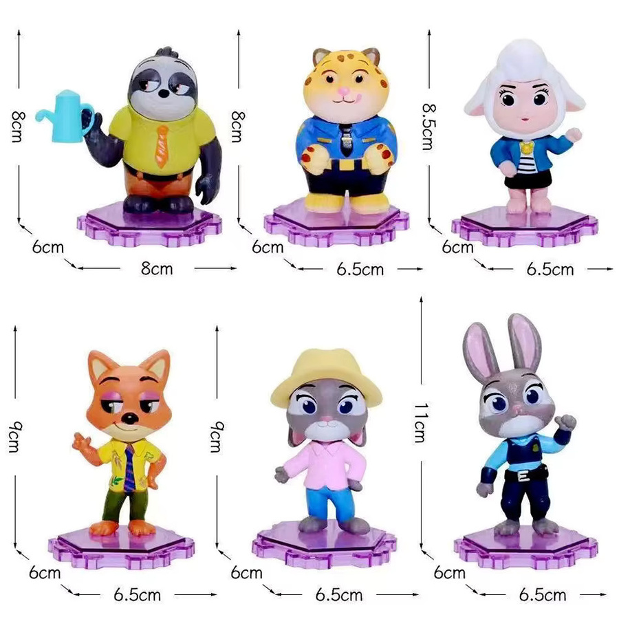 Bandai Disney Zootopia Tiere Actionfigur, Einzelfigur - Bild 3