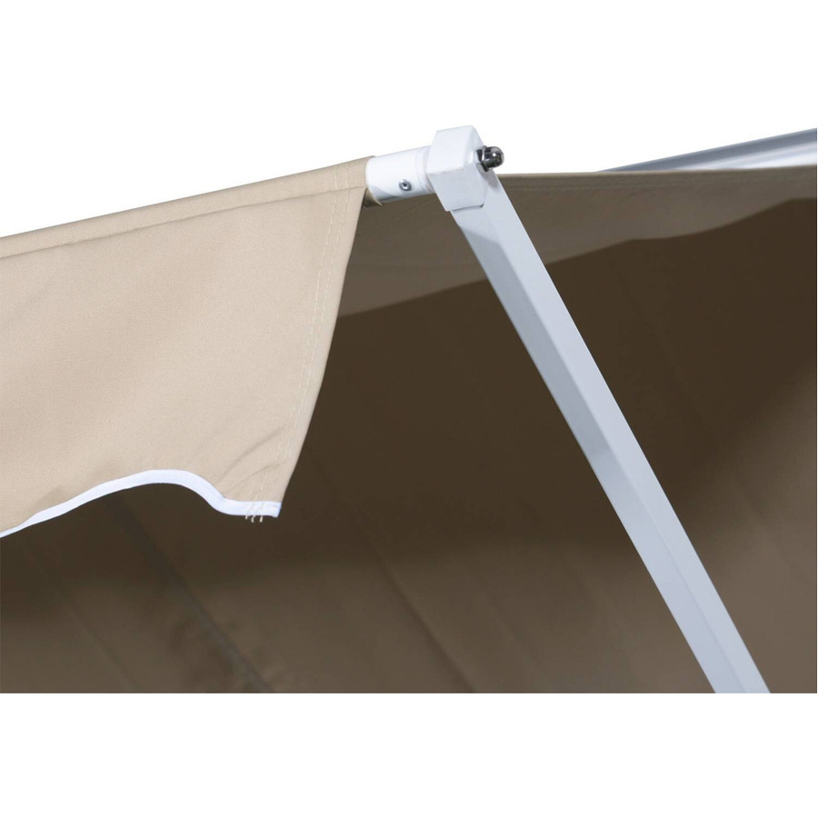 Outsunny Standmarkise beige aus Polyester-Mischgewebe und Stahl, B/H/L: 294 x 250 x 295 cm - Bild 2