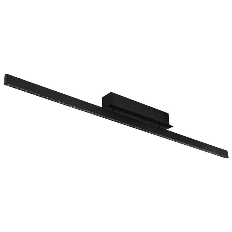 GLOBO Pendelleuchte LED aus Aluminium in Mattschwarz, dimmbar und höhenverstellbar, B: 9 cm, H: 120 cm, T: 120 cm - Bild 2