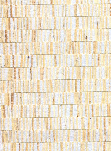 Arte International Wallpaper Fringe in Oyster (Cream/Beige) mit dezentem Muster - Bild 1