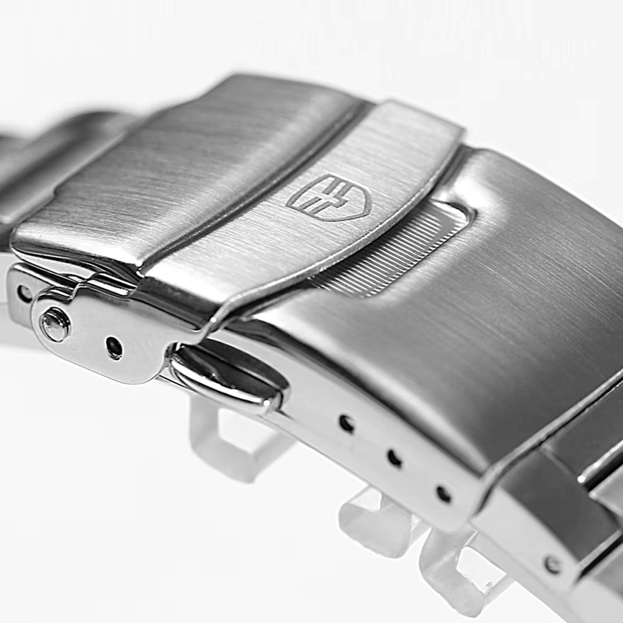 TOPHILL Armbanduhr Automatik, Edelstahl, Schwarz, 43,5 mm, Herren - Bild 3