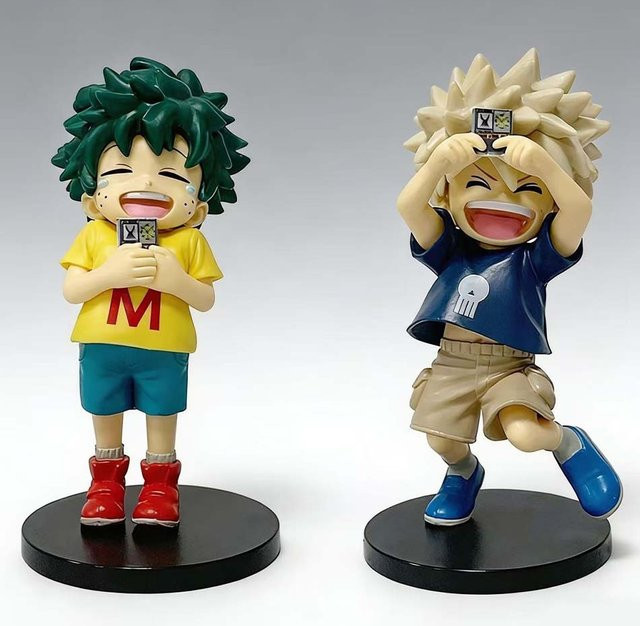 Bandai My Hero Academia Izuku Midoriya / Katsuki Bakugo Figur, Deko-Puppe - Bild 1