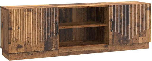 vidaXL TV-Schrank aus Altholz in Braun, B/T/H: 150 x 31 x 47 cm - Bild 1