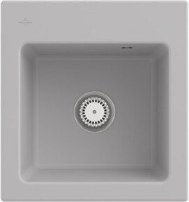 Villeroy & Boch Spüle Subway 45 XS mit Ablagegarnitur und Handbrause in Grau CeramicPlus - Bild 1