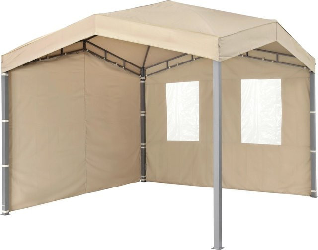 Tepro Seitenteil-Set Marabo für Pavillon aus Polyester in Taupe - Bild 1