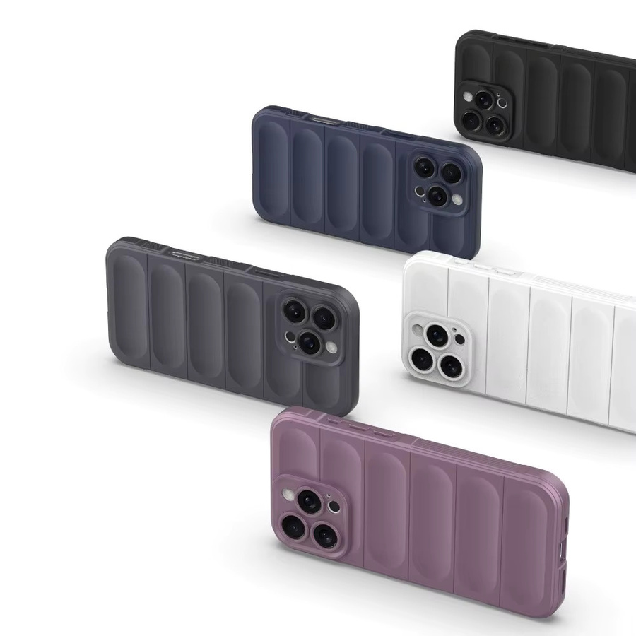 Apple Handyhülle aus weichem Silikon als Sturzschutz in Schwarz für iPhone 16 15 14 13 12 11 Pro Max XS X 7 8 Plus - Bild 3