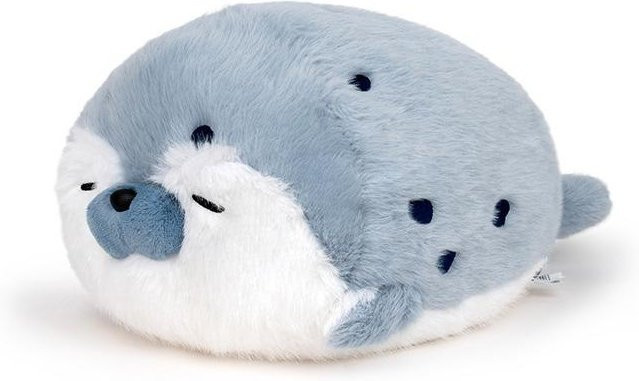 Bai Fen Bai Toys Robben Plüschkissen, Seeotter Stofftier, Blau, Braun, 40cm - Bild 1