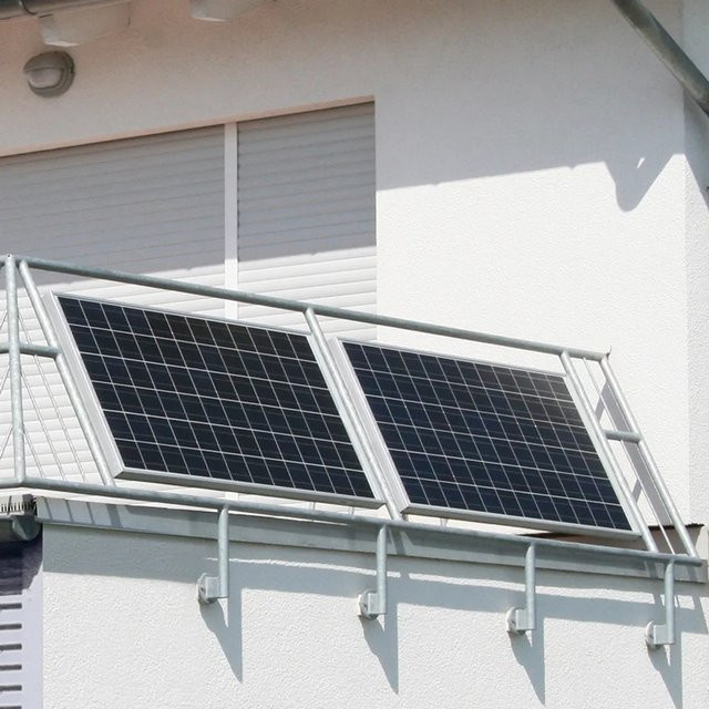 Absaar Balkonkraftwerk Premium mit 2 Solarpanels à 410 W (600 W / 800 W) - Bild 1