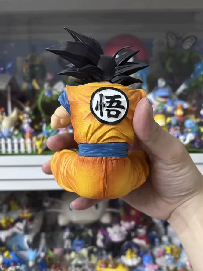 Bandai Dragon Ball Son Goku & Vegeta essen Hamburger, PVC-Figur, ab 14 Jahren - Bild 4