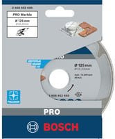 Bosch Diamanttrennscheibe Best for Marble Durchmesser: 125 mm - Bild 2