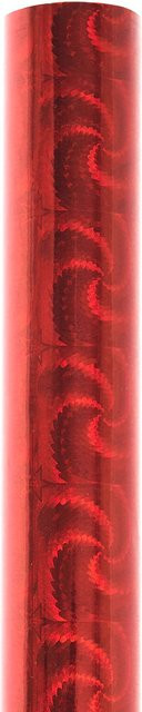 Rico Design Paper Poetry Geschenkpapier holographisch mit Sternen in Rot, Breite: 70 cm, Länge: 200 cm - Bild 1