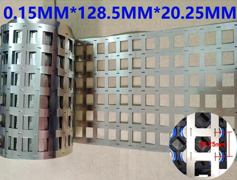 Vernickeltes Stahlband als Batterie-Verbindungsstück für 18650-Lithiumbatterien in Silber - Bild 4