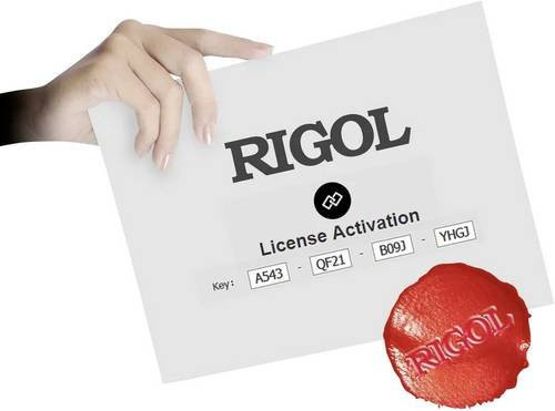 Rigol MHO900-BWU05T08 Software-Upgrade für die Bandbreite von 500MHz auf 800MHz für das Modell MHO900 - Bild 1