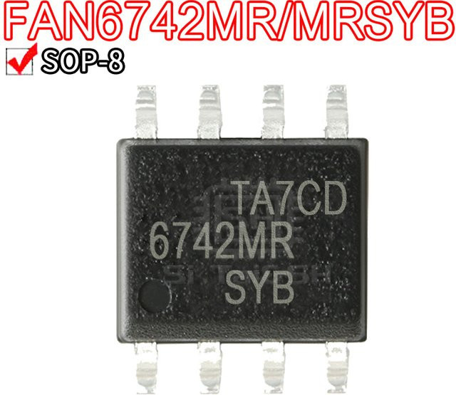 Si Tai&SH 10 Stück SG6742HR SOP-8 SMD LCD Power Chip in Schwarz - Bild 1