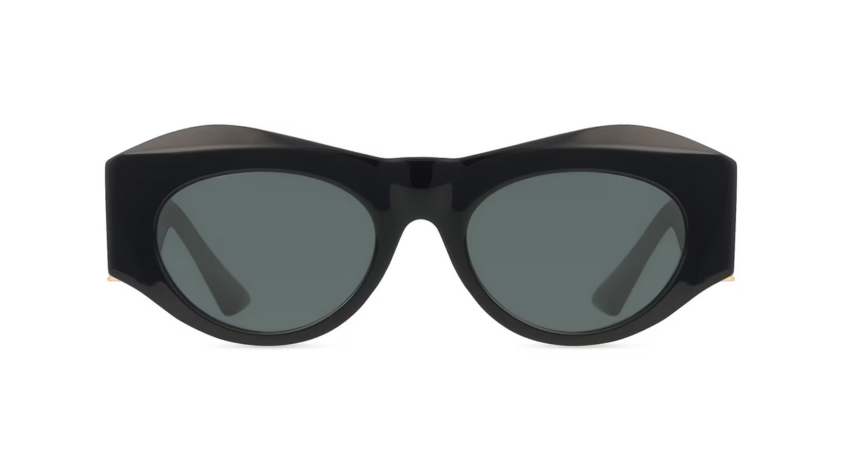 Versace VE4477U Sonnenbrille Damen, Vollrand, Square, Acetat, schwarz, grau - Bild 1