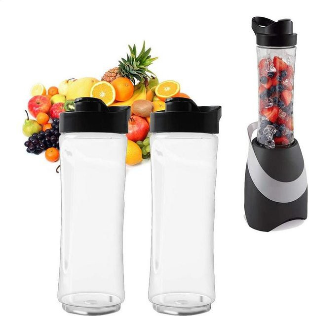 Ersatz-Smoothie-Flasche mit Deckel für Oster BLSTPB und BLSTP2 Modelle, transparent, 20oz - Bild 1