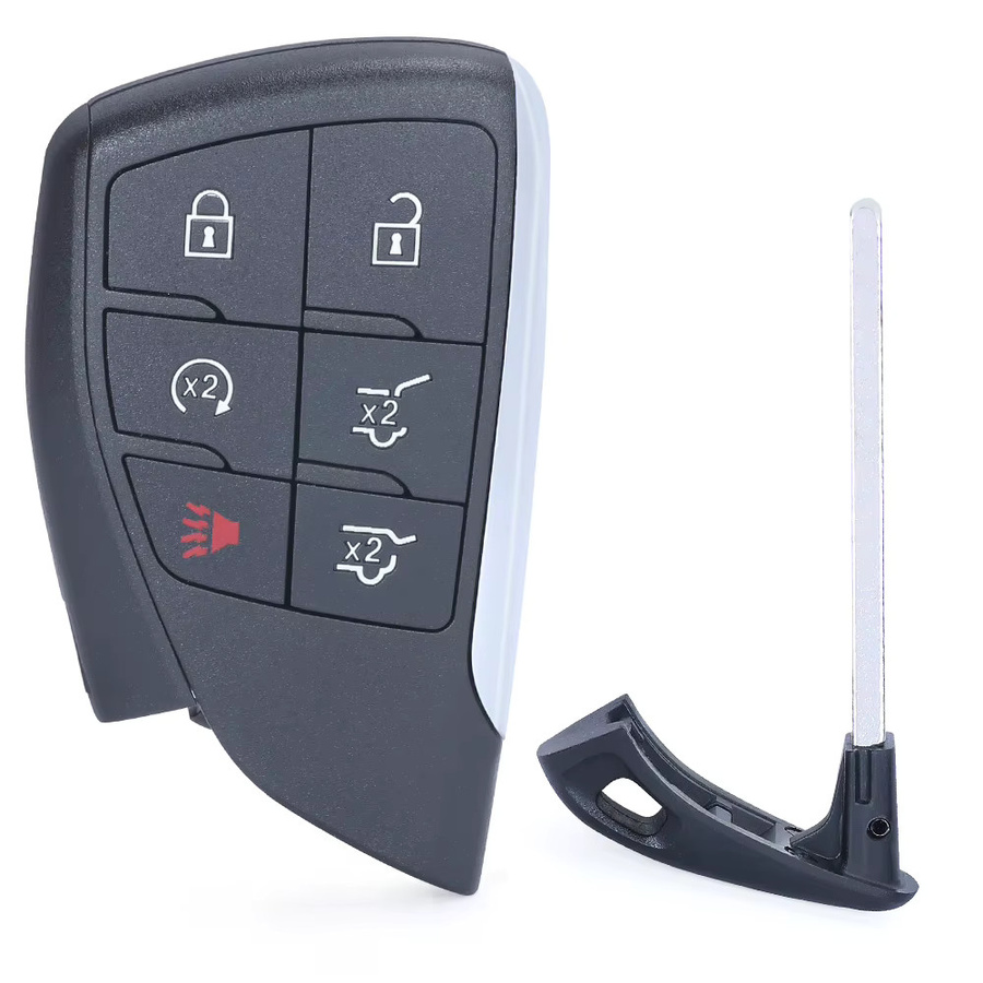 KEYECU Smart Remote Key 433 MHz Fob in Schwarz für GMC Yukon XL Denali, Chevrolet Suburban, Tahoe, Silverado und Buick Envision - Bild 4