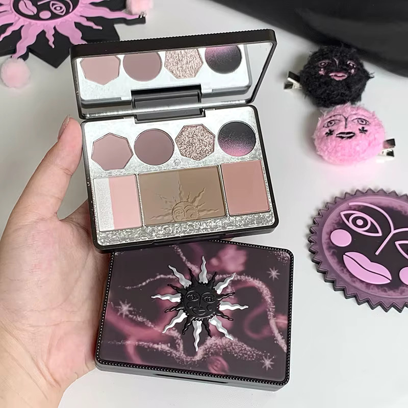 Girlcult All-in-One Gesichtspalette, Bronzer, Highlighter, Rouge, Lidschatten & Konturierung - Bild 2