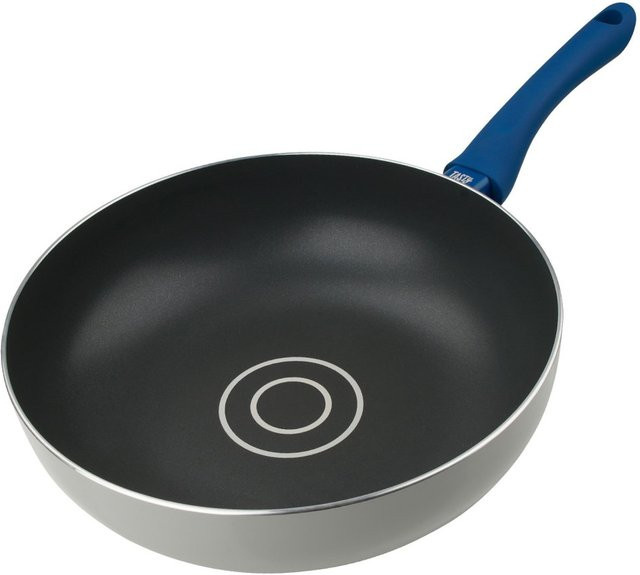 Tasty Wok Pfanne mit Öldosiersystem, Durchmesser: 28 cm, Schwarz-Blau, Antihaftbeschichtung mit Keramik - Bild 1