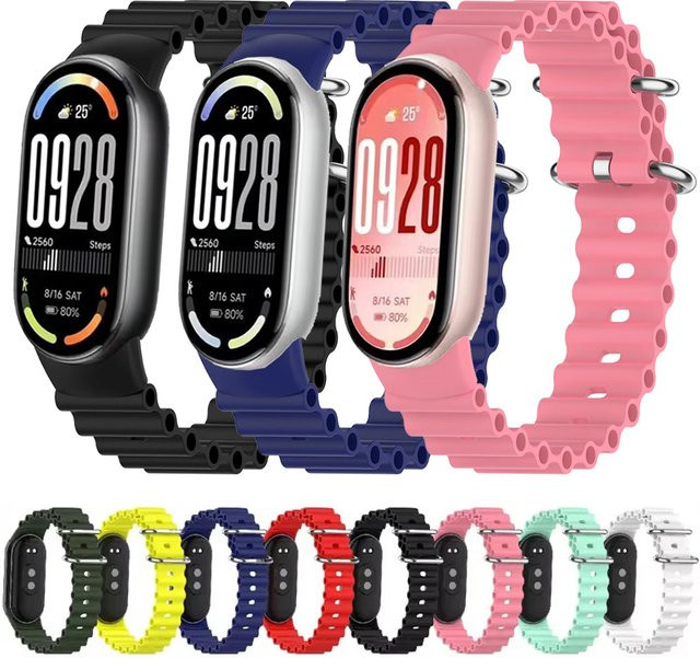Xiaomi Smartwatch-Armband Silikon, Schwarz, Unisex - Bild 1