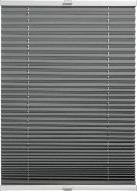 Schöner Wohnen Thermo-Plissee Ella, Grau, B: 60 cm, H: 130 cm - Bild 1