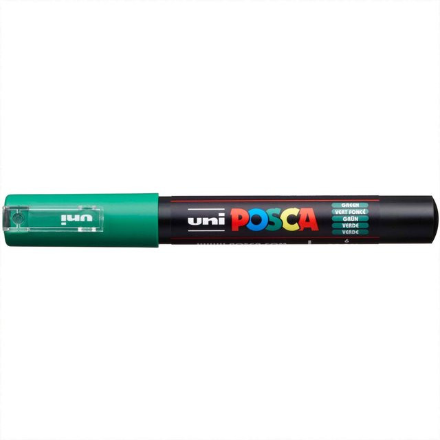 POSCA Marker PC-1MC Permanent Marker mit feiner Spitze in Grün - Bild 2