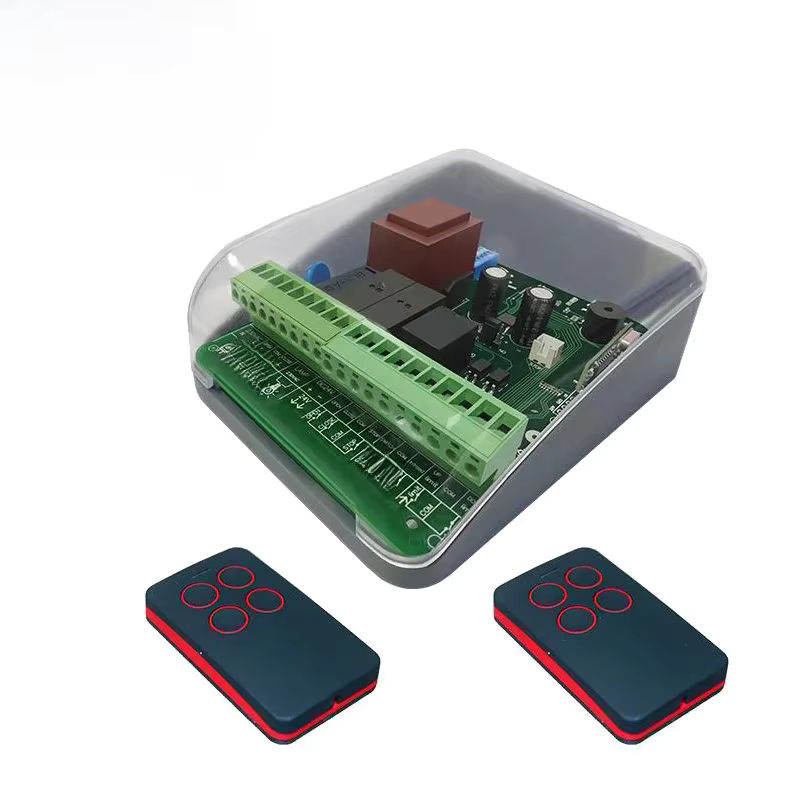 4-Kanal Garagentor Funkempfänger mit Sender für AC 220-250V und 433MHz Lerncode - Bild 7