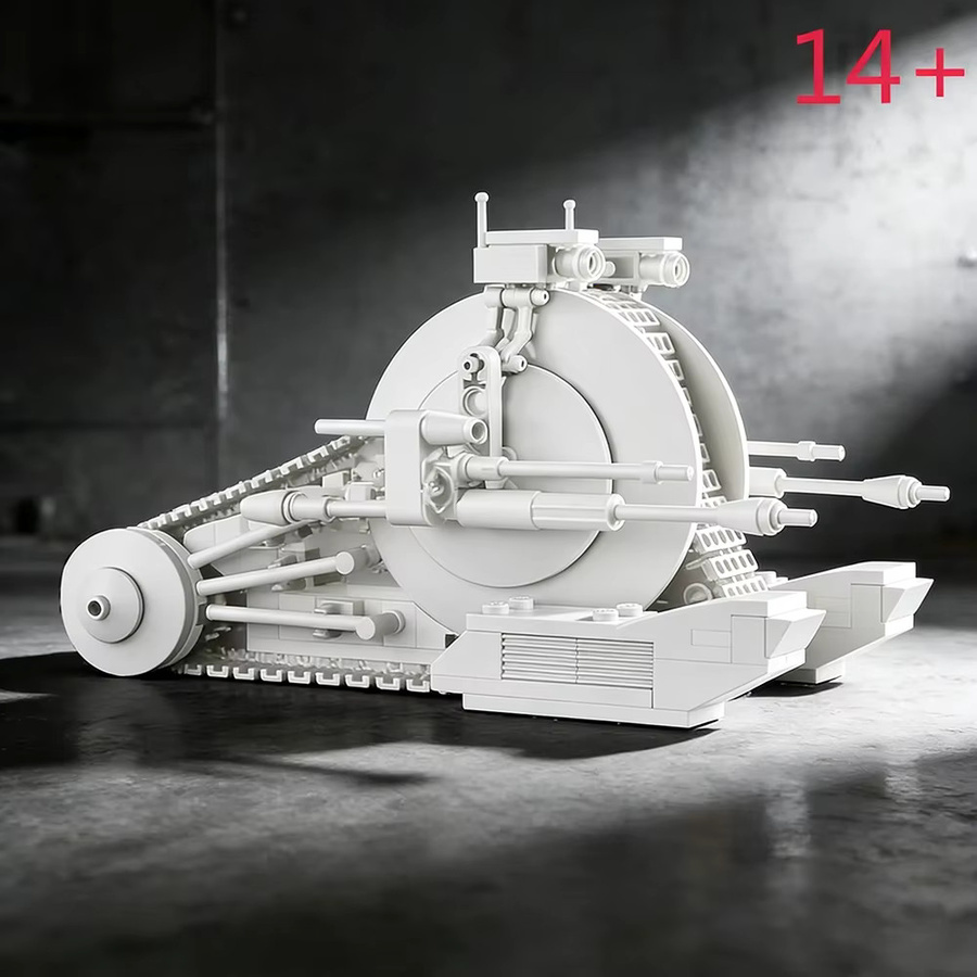 Potdemiel Sci-Fi Armee-Kampfroboter, Baustein-Modell, 271 Teile, ab 14 Jahren - Bild 5