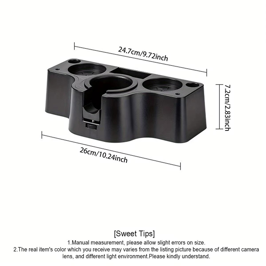 Leeseph Espresso-Tamperstation Kaffee-Organizer in Schwarz passend für 51/53/58mm Tamper - Bild 3