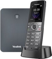 Yealink SIP-W74P SIP DECT VoIP-Telefon in Schwarz mit Bluetooth, Hands-free und Caller ID - Bild 1