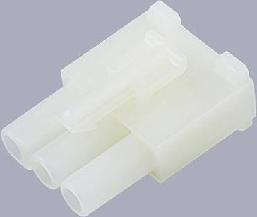 Molex Buchsengehäuse-Kabel in Weiß mit 3 Polzahl und 6,7 mm Rastermaß - Bild 1