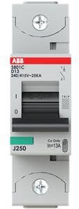 ABB S801C-D13 Leitungsschutzschalter 13A 230V Grau - Bild 1
