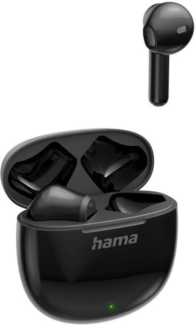 Hama Action One True Wireless Bluetooth Kopfhörer Earbuds Schwarz - Bild 1