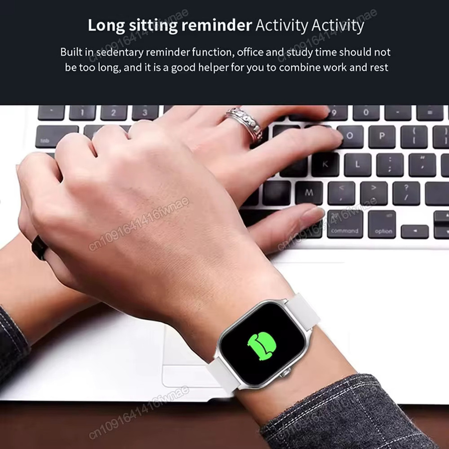 Smartwatch Ola Esporte HW12 in Silber mit 2,01 Zoll HD-Display, Bluetooth-Anruf, GPS-Tracker und Sportmodi, kompatibel mit Android und iOS - Bild 1