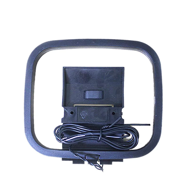 Mini Universal FM/AM Loop Antenne in Schwarz für Sony, Sharp und Chaine Stereo AV Empfänger Systeme - Bild 2