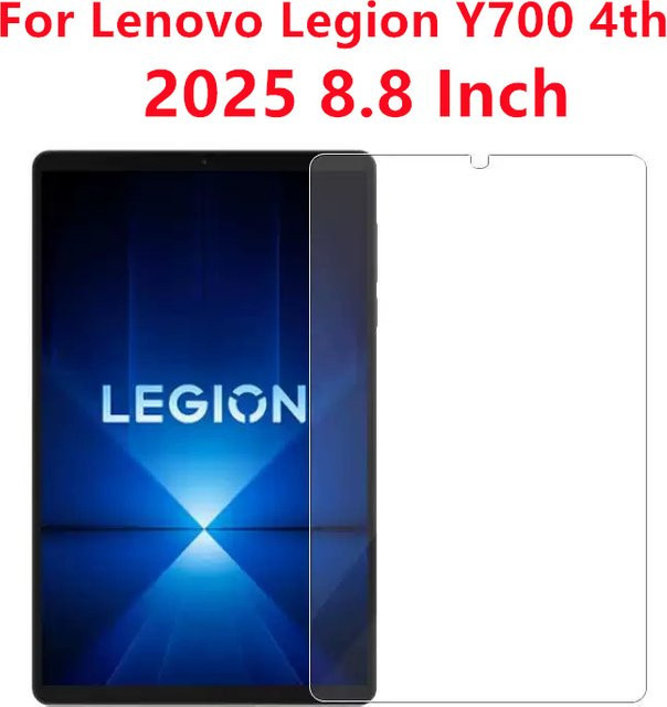 Displayschutzfolie aus gehärtetem Glas für Lenovo Legion Y700 4. Generation 8,8 Zoll, transparent, Anti-Scratch HD Schutzfolie - Bild 1