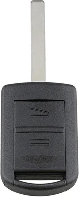 2-Tasten HU100 Schlüsselgehäuse für Opel/Vauxhall Corsa 2000-2006 und Meriva 2003-2010 in Weiß - Bild 1