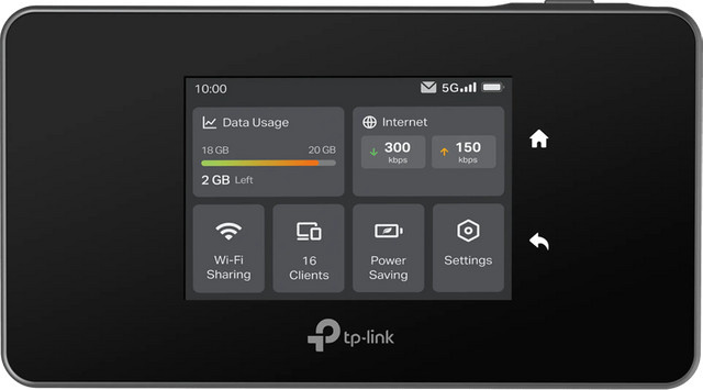 TP-Link M8550 Tri-Band Wi-Fi 6E Router mit 5G/LTE und Ethernet/LAN Unterstützung - Bild 1
