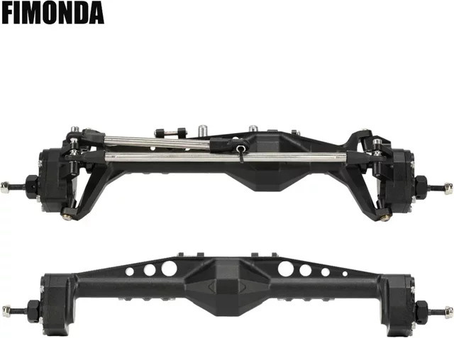 Fimonda Offset-Capra-Portalachse aus Aluminium, Grau, Metall, Zubehör - Bild 1