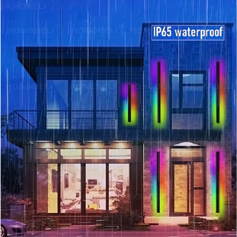RGB-Weihnachtsdekorationslicht für Außen und Innen mit 7 Farben und intelligenter Fernbedienung - Bild 4