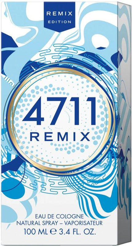 4711 Remix Sparkling Island Eau de Cologne Unisex zitrisch blau - Bild 1
